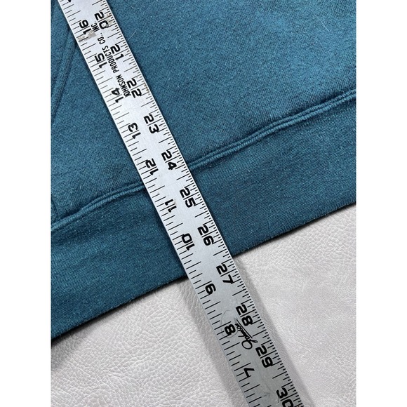 Patagonia P-6 Uprisal Hoody Size Small Teal Regular Fit Sweatshirt Logo Pullover - Picture 8 of 10